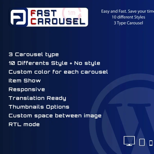 Fast Carousel for Gutenberg – 🔥WordPress Plugin🔥
