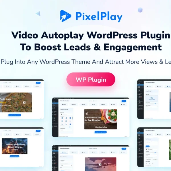 PixelPlay – Autoplay Video Plugin for WordPress