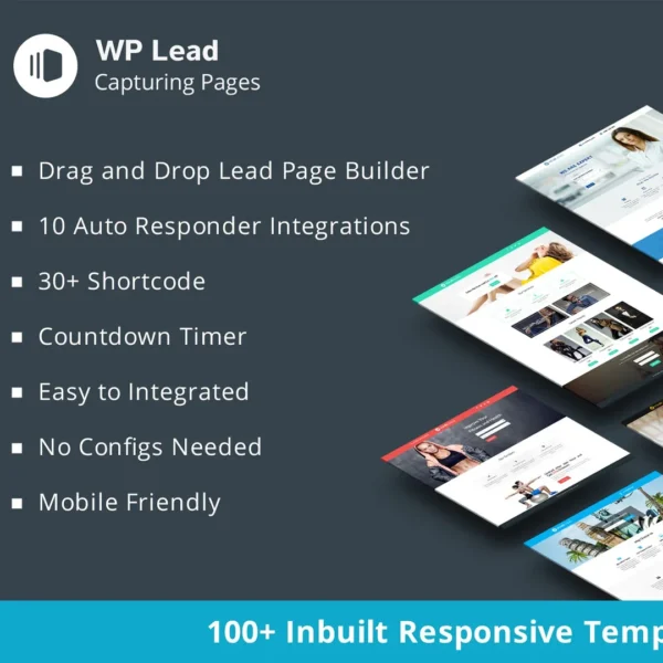 WP Lead Capture Pages – Premium WordPress Plugin