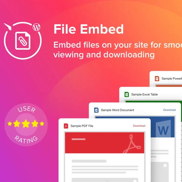File Embed & Viewer Plugin for WordPress