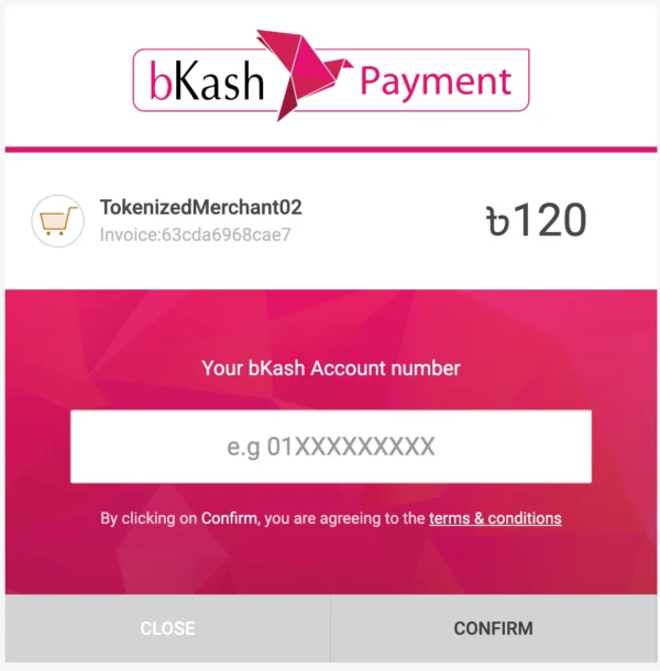 BKash API Sandbox Testing